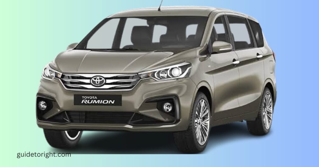 भारत में Toyota Rumion की कीमत, Toyota Rumion price in India details in Hindi